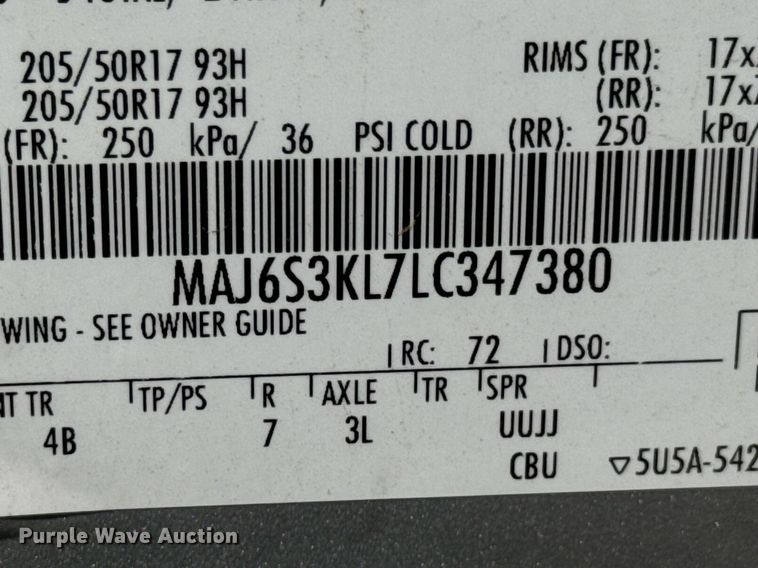 image for item DU9010 2020 Ford EcoSport Titanium SUV