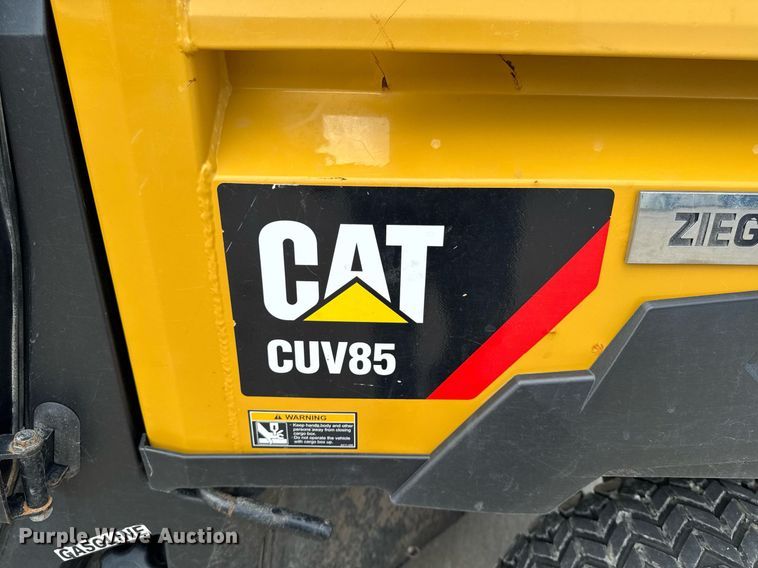 image for item DV2578 2019 Caterpillar CUV85 utility vehicle