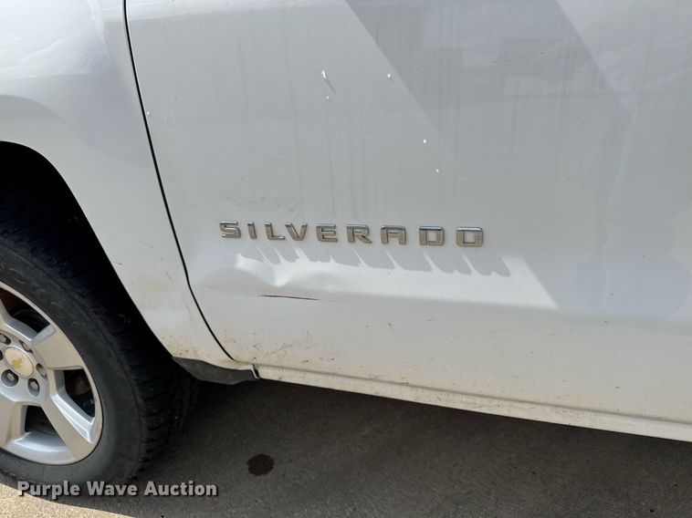 image for item DV2579 2015 Chevrolet Silverado 1500 Double Cab pickup truck