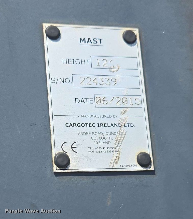 image for item DW1935 2015 Moffett M8 55.3 forklift