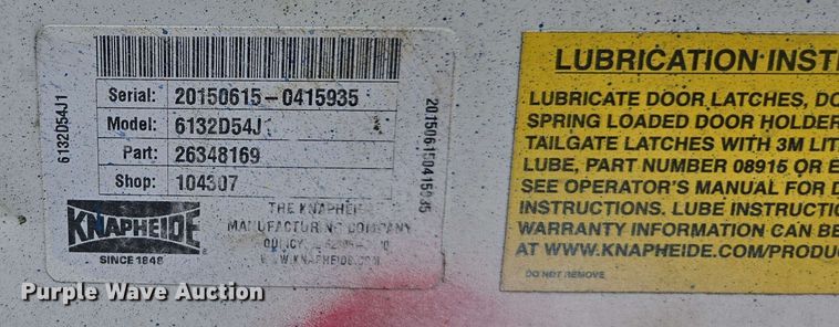 image for item DW1936 2016 Ford F550 Super Duty XL SuperCab utility / service truck