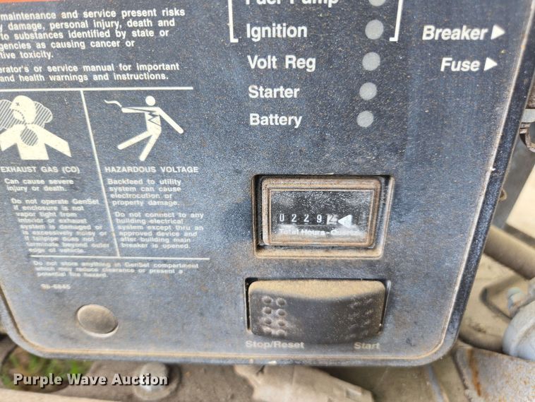 image for item DW1940 Onan 6.5NHDFB generator