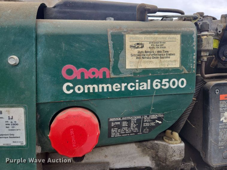 image for item DW1941 Onan 6.5NHDFB generator