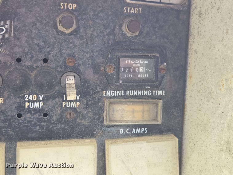 image for item DW1942 1987 Hesco Mobile Power Unit 1500 3A generator