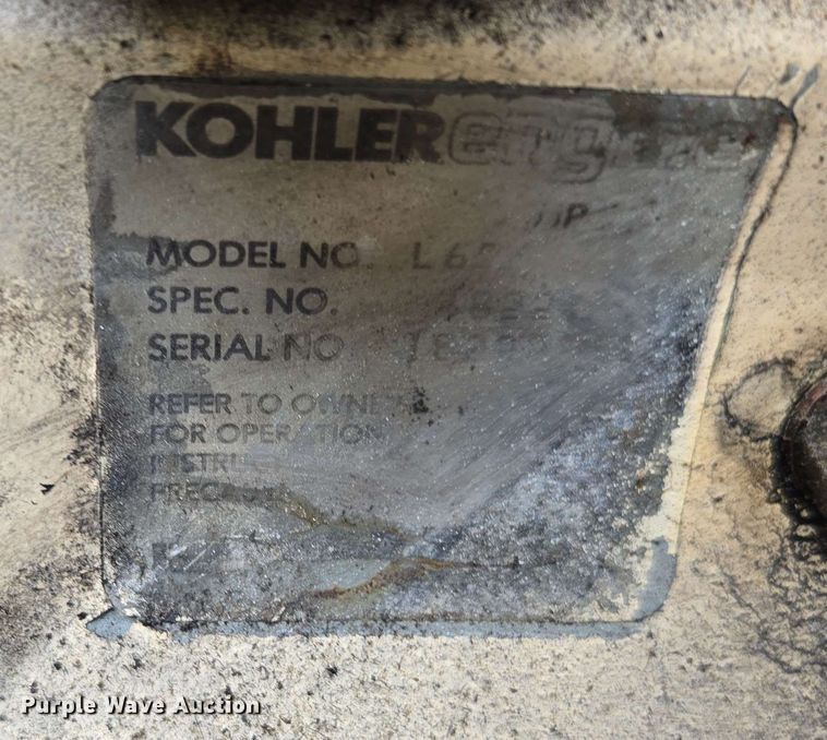 image for item DW1942 1987 Hesco Mobile Power Unit 1500 3A generator