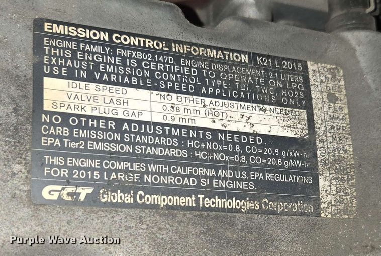 image for item DW1943 Nissan CFS40 forklift