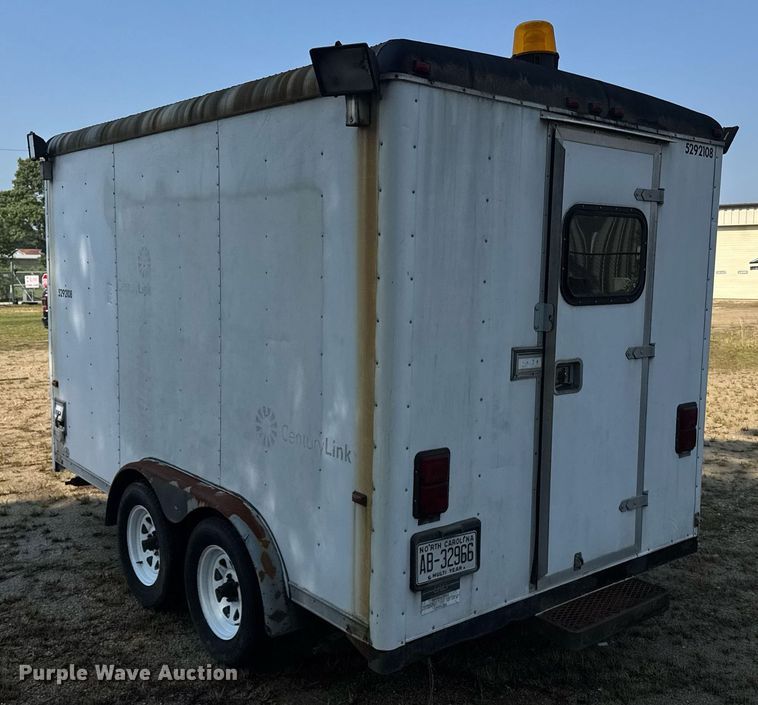 image for item DW1972 1995 Wells Cargo fiber optic splicing trailer