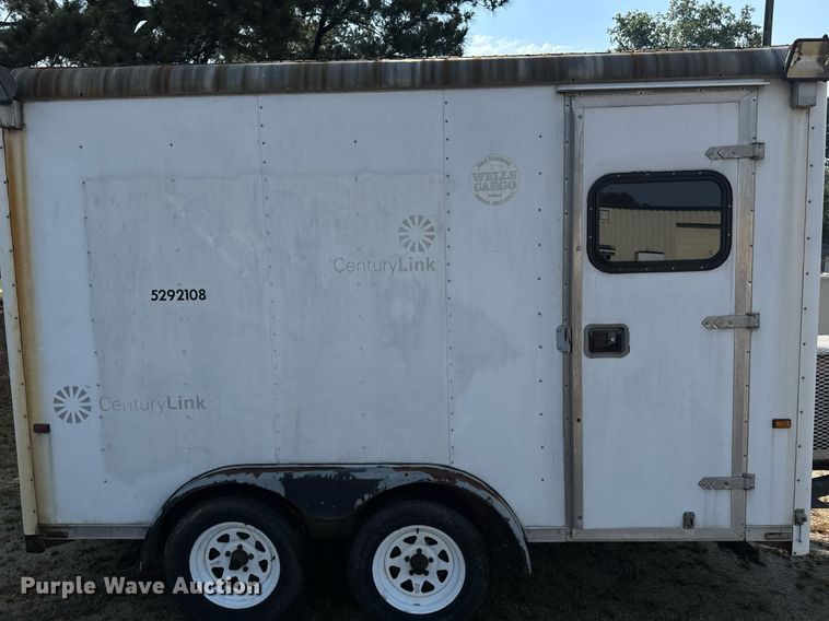 image for item DW1972 1995 Wells Cargo fiber optic splicing trailer