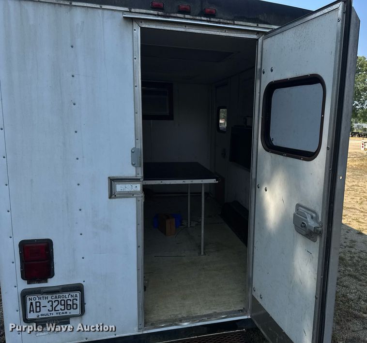 image for item DW1972 1995 Wells Cargo fiber optic splicing trailer