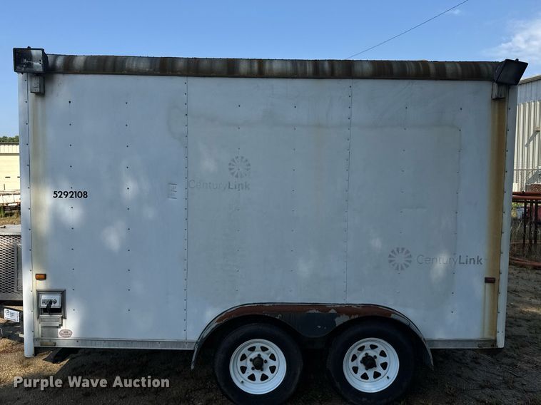 image for item DW1972 1995 Wells Cargo fiber optic splicing trailer