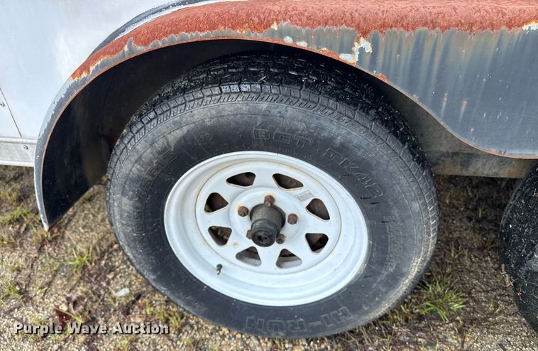 image for item DW1972 1995 Wells Cargo fiber optic splicing trailer