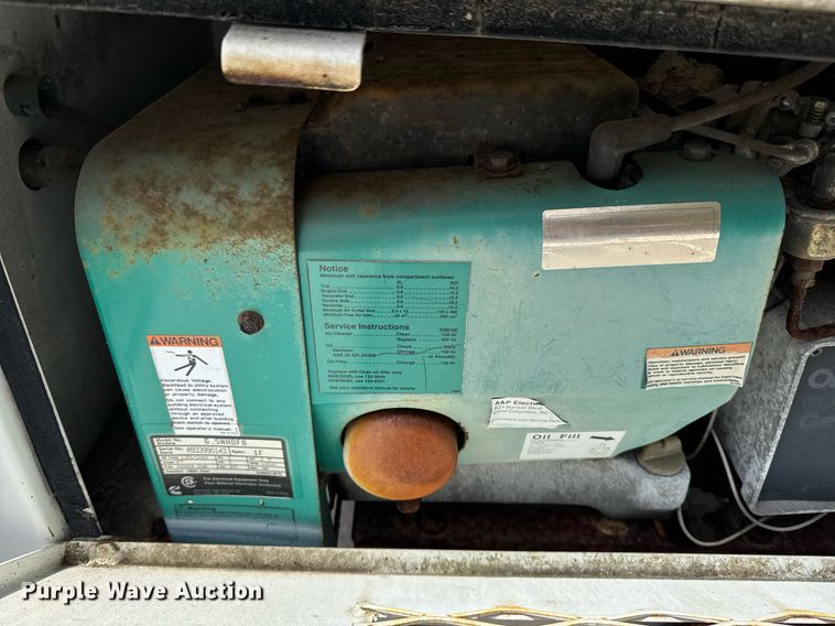 image for item DW1984 Onan 6.5 NHDFB generator