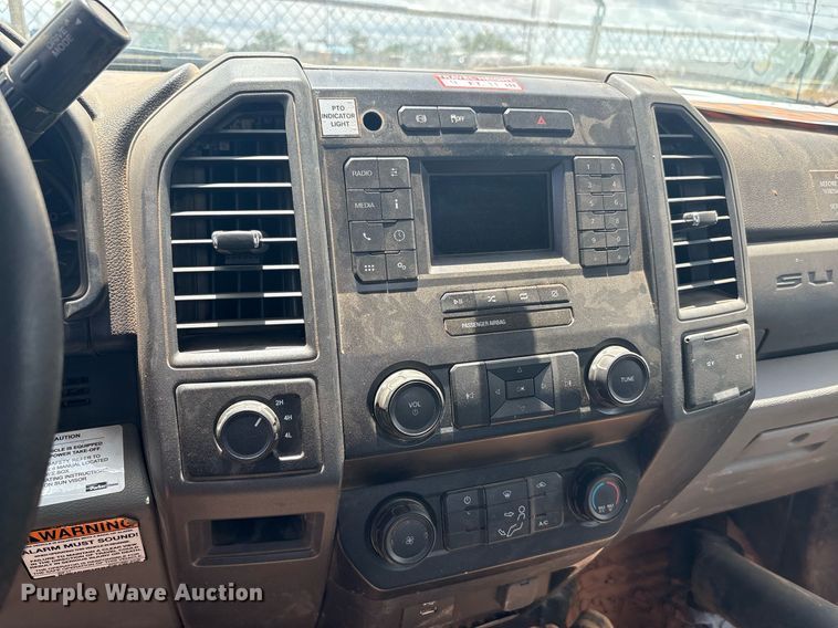 image for item DY2491 2021 Ford F550 Super Duty XL truck cab and chassis