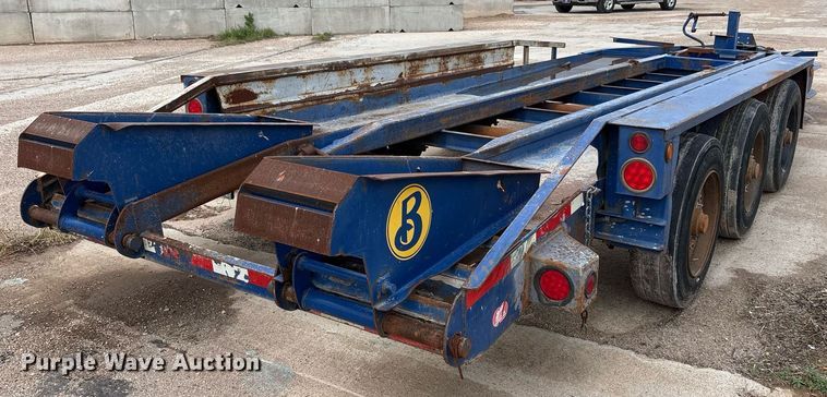 image for item DY2493 2016 Belshe BF9T equipment trailer