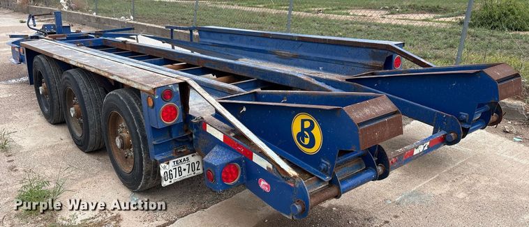 image for item DY2493 2016 Belshe BF9T equipment trailer