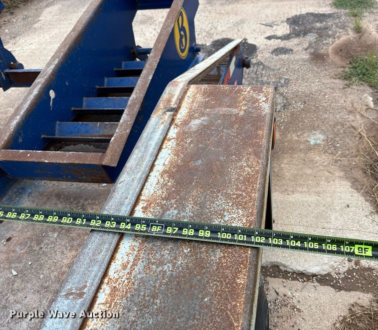 image for item DY2493 2016 Belshe BF9T equipment trailer