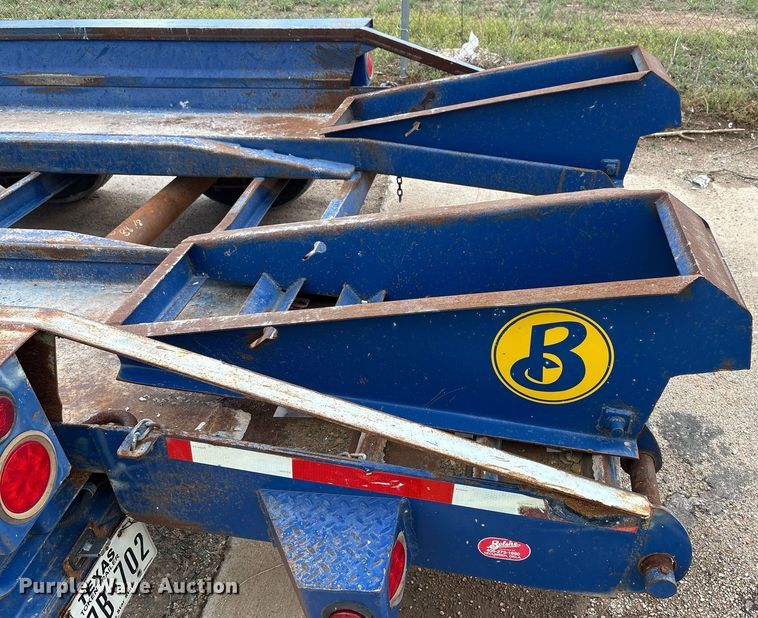 image for item DY2493 2016 Belshe BF9T equipment trailer