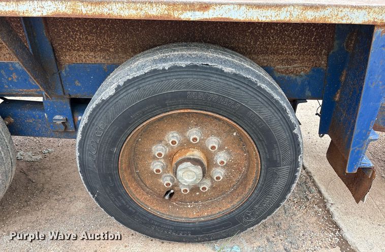 image for item DY2493 2016 Belshe BF9T equipment trailer