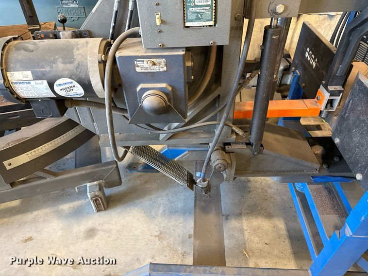 image for item DZ4032 Worth Manufacturing 6510 metal band saw