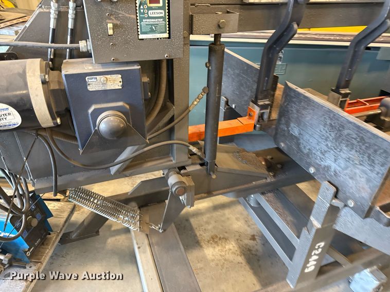 image for item DZ4033 Worth Manufacturing  6510 metal band saw