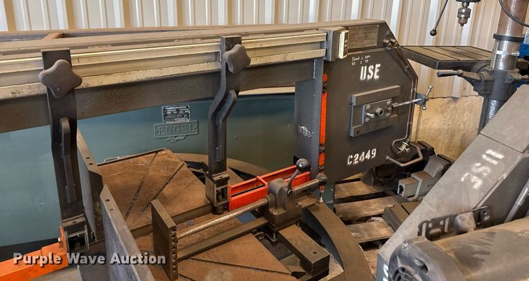 image for item DZ4033 Worth Manufacturing  6510 metal band saw