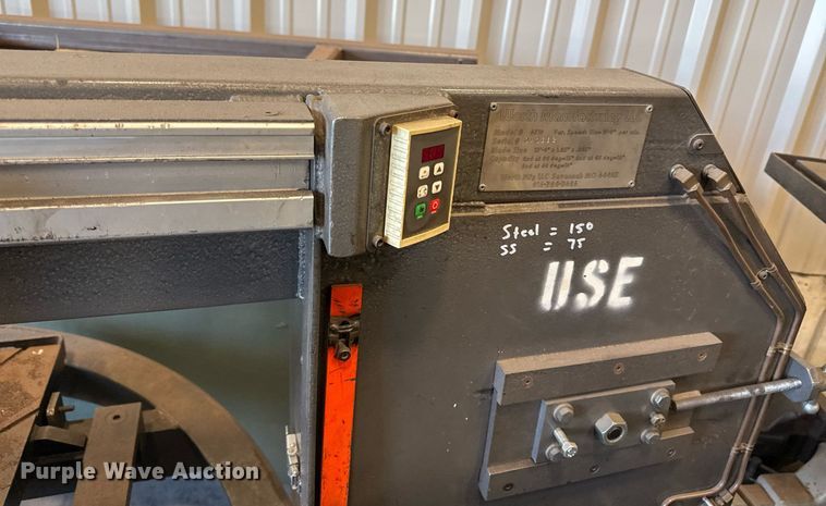 image for item DZ4033 Worth Manufacturing  6510 metal band saw