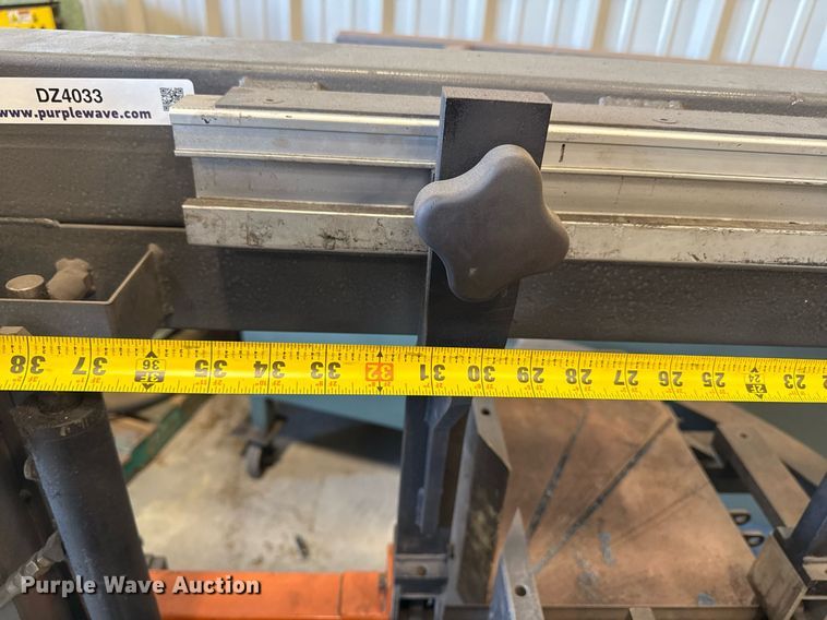 image for item DZ4033 Worth Manufacturing  6510 metal band saw