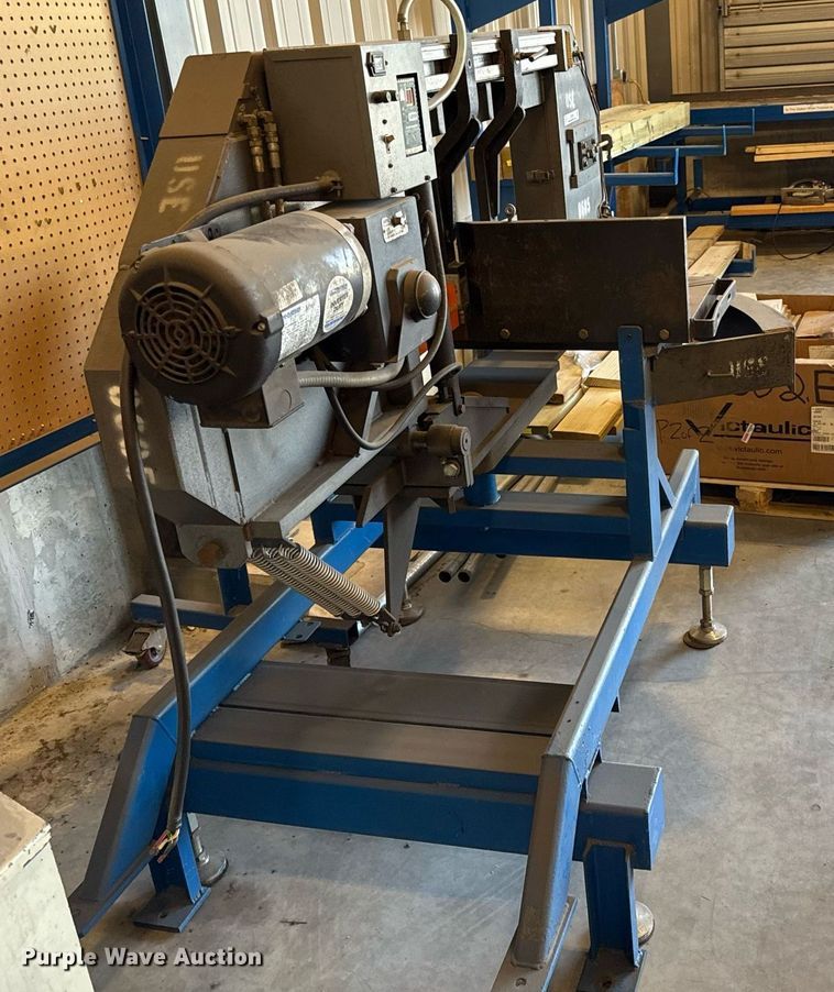 image for item DZ4034 Worth Manufacturing  6510 metal band saw