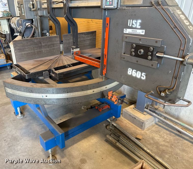 image for item DZ4034 Worth Manufacturing  6510 metal band saw