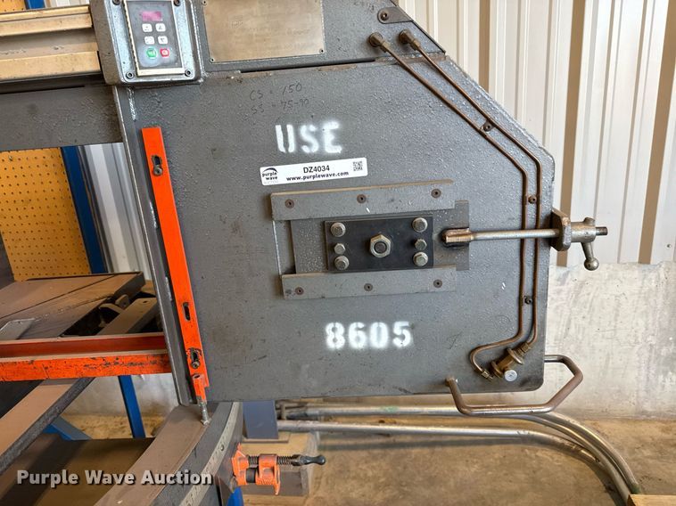 image for item DZ4034 Worth Manufacturing  6510 metal band saw