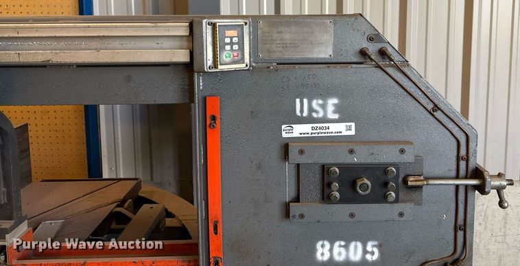 image for item DZ4034 Worth Manufacturing  6510 metal band saw