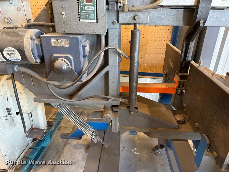 image for item DZ4034 Worth Manufacturing  6510 metal band saw