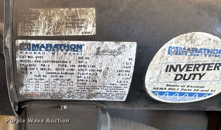 image for item DZ4034 Worth Manufacturing  6510 metal band saw