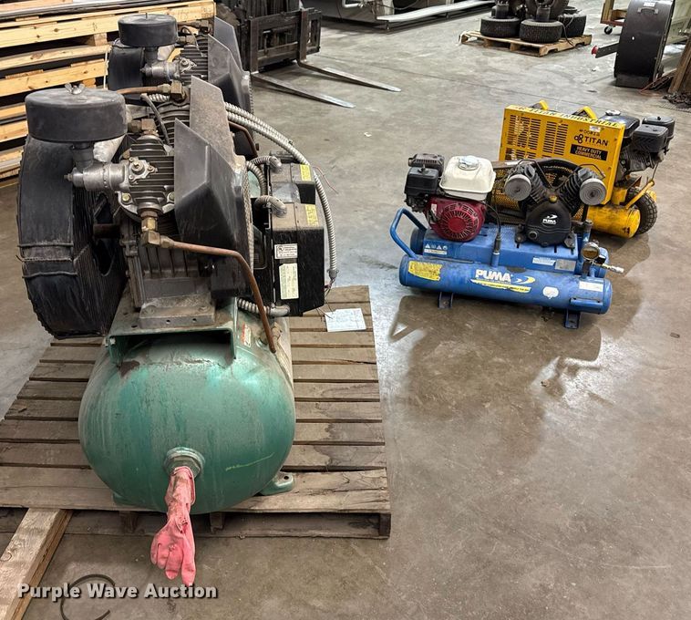 image for item DZ4057 (3) air compressors