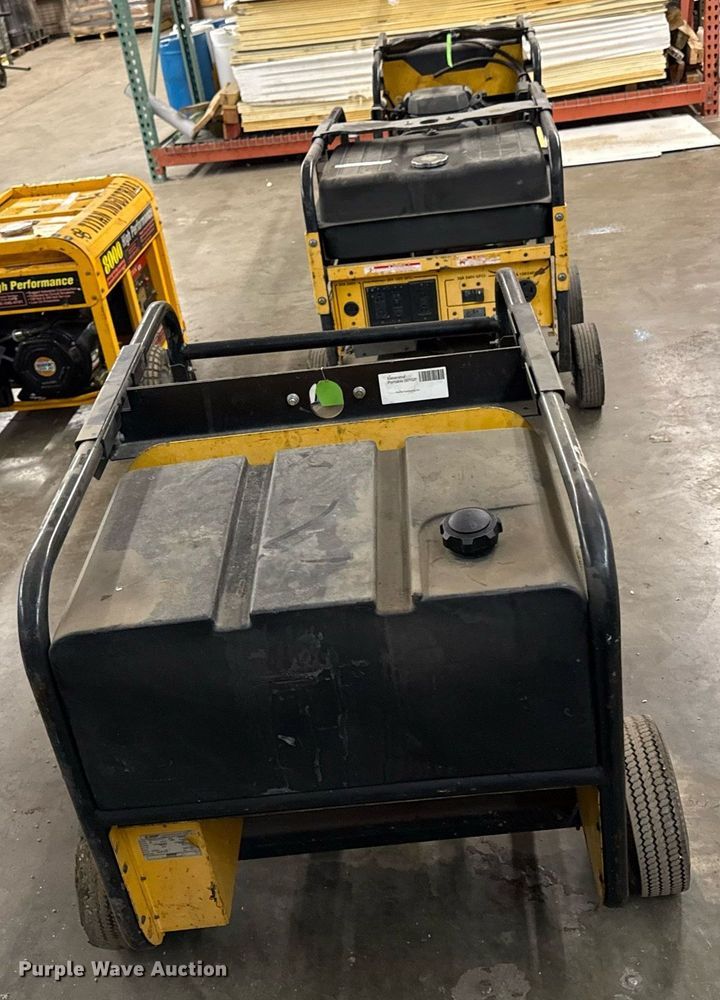 image for item DZ4060 (3) Winco Wl12000HE generators 