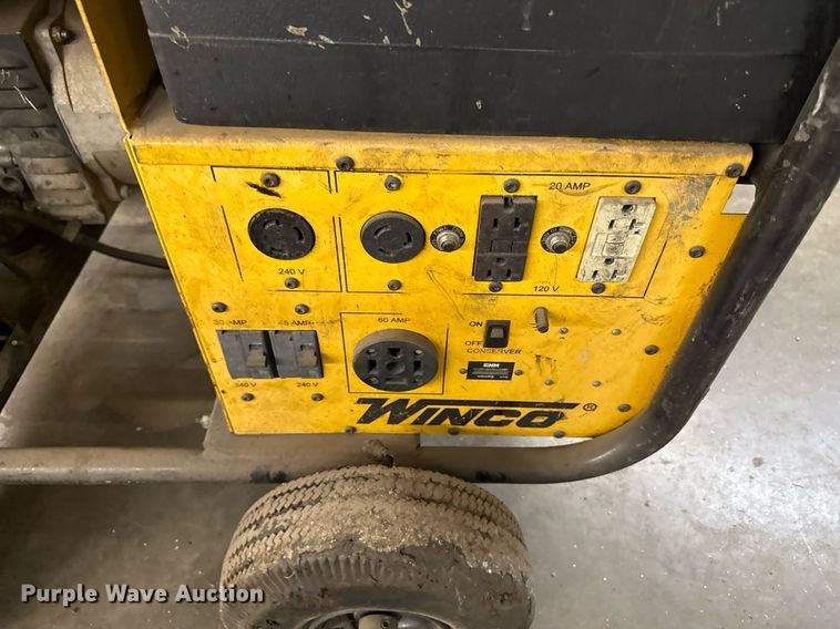 image for item DZ4060 (3) Winco Wl12000HE generators 