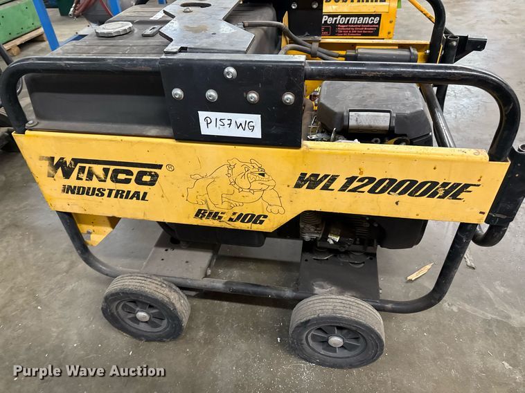 image for item DZ4060 (3) Winco Wl12000HE generators 