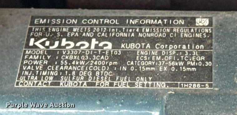 image for item DZ4085 2012 Bobcat S650 skid steer loader