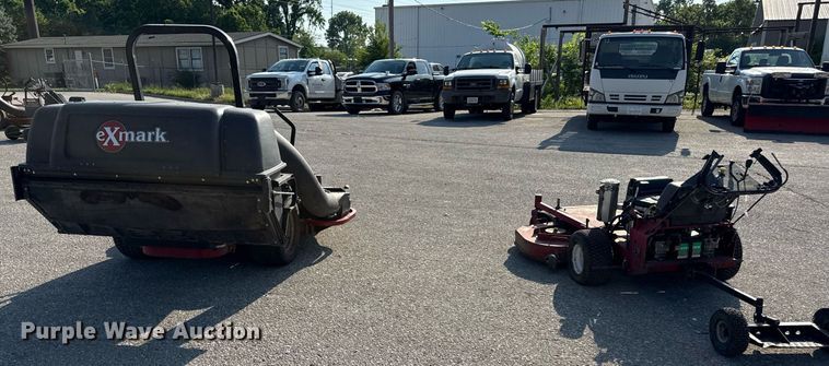 image for item DZ4107 (2) Exmark ZTR lawn mowers