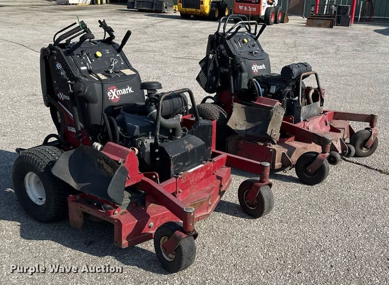image for item DZ4108 (2) Exmark ZTR lawn mowers