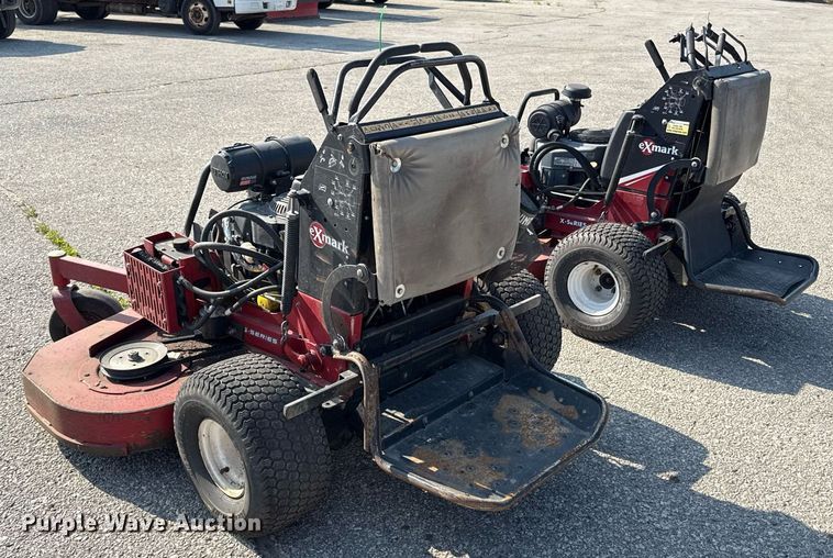 image for item DZ4108 (2) Exmark ZTR lawn mowers