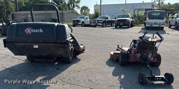 image for item DZ4119 (2) Exmark ZTR lawn mowers