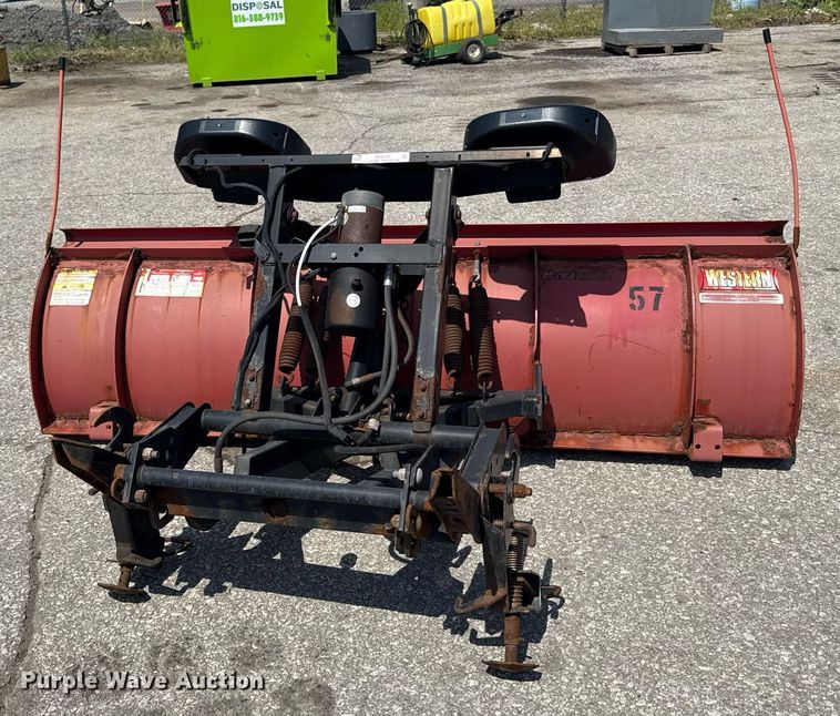 image for item DZ4123 Western snow plow