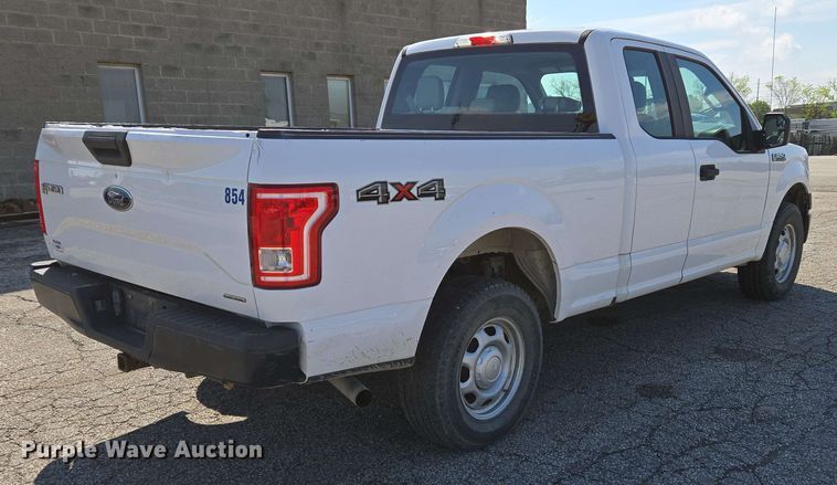 image for item EC4222 2015 Ford F150 XL SuperCab pickup truck 