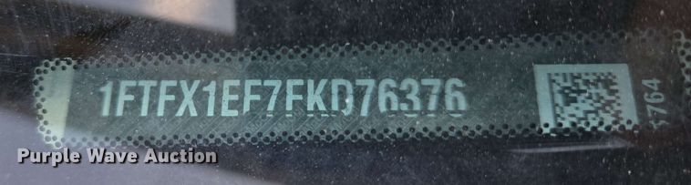 image for item EC4222 2015 Ford F150 XL SuperCab pickup truck 