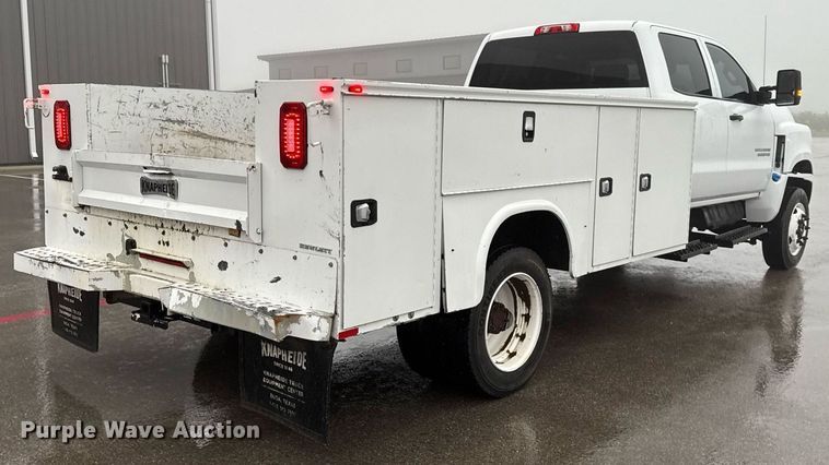 image for item ED5620 2019 Chevrolet Silverado 5500HD Crew Cab utility / service truck