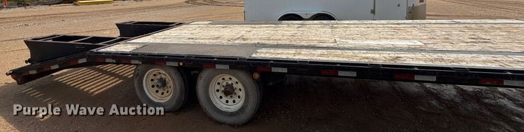 image for item ED5621 2017 Big Tex 14GN-20BK+5 equipment trailer