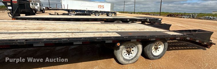 image for item ED5621 2017 Big Tex 14GN-20BK+5 equipment trailer