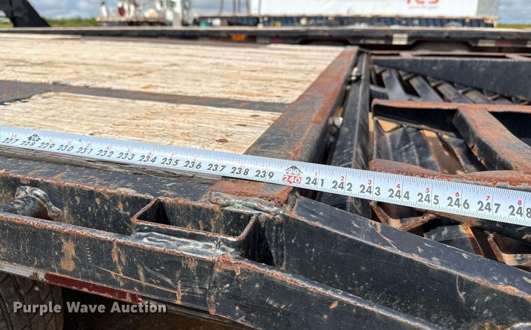 image for item ED5621 2017 Big Tex 14GN-20BK+5 equipment trailer