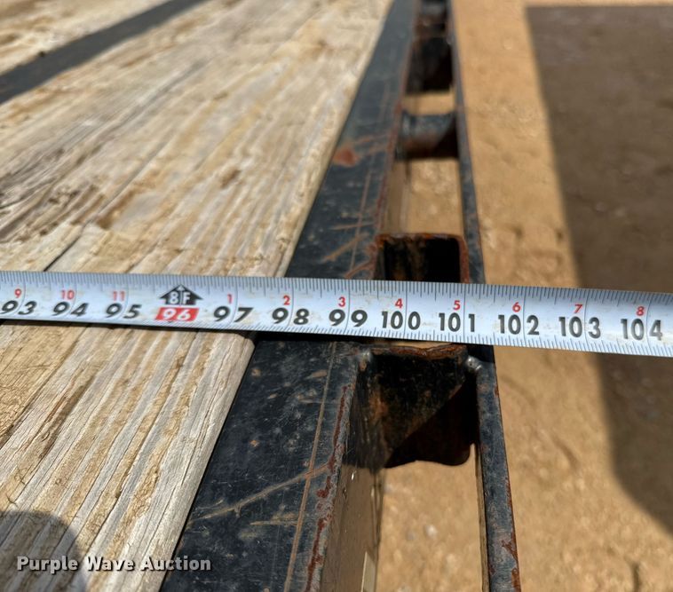 image for item ED5621 2017 Big Tex 14GN-20BK+5 equipment trailer